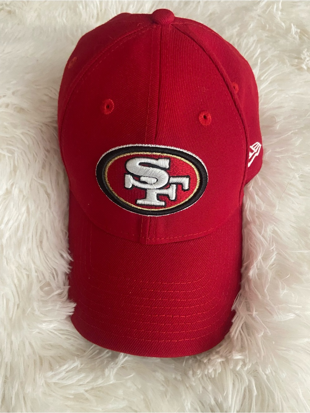 New Era Red San Francisco Baseball Cap with Team Logo